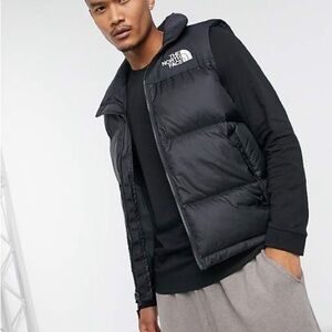The North Face Black Puffer Vest